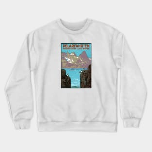 1910 Ocean Liner Polar Cruise Crewneck Sweatshirt